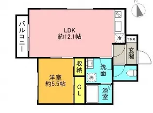 PASEO下北沢【3階】の間取り