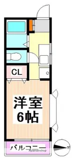 ベルメゾン【1階】の間取り