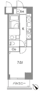 東京都目黒区青葉台1丁目【マンション】の間取り