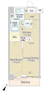 SASAZUKA TODAY【1階】の間取り