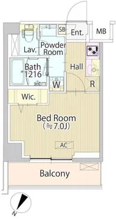 SASAZUKA TODAY【1階】の間取り