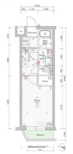東京都世田谷区大原1丁目【マンション】の間取り