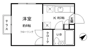 グレイス久我山II【1階】の間取り