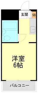 東京都目黒区上目黒4丁目【マンション】の間取り