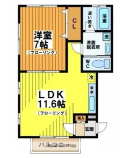 ツインハウス富紀【2階】の間取り