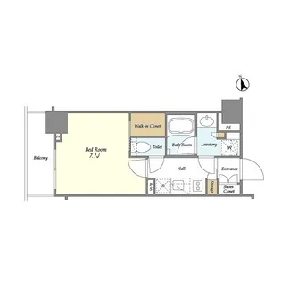 BLUROCK青葉台【9階】の間取り