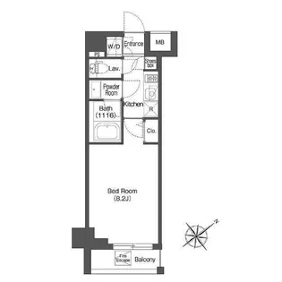 AIFLAT中目黒【2階】の間取り