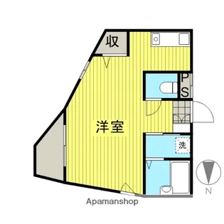 東京都世田谷区松原5丁目【マンション】の間取り
