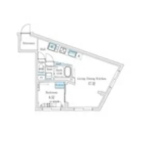 FIKA代々木上原【5階】の間取り