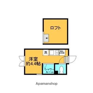 フレシール笹塚A棟【1階】の間取り