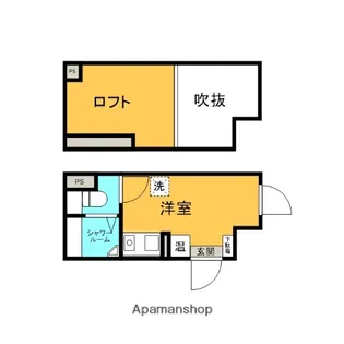 フレシール笹塚A棟【105号室】の間取り