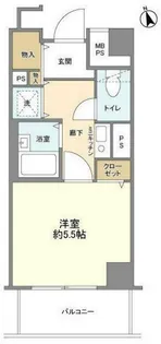 OLIO南阿佐ヶ谷【5階】の間取り