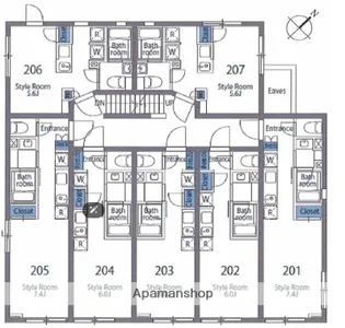 東京都世田谷区大原1丁目【マンション】の間取り