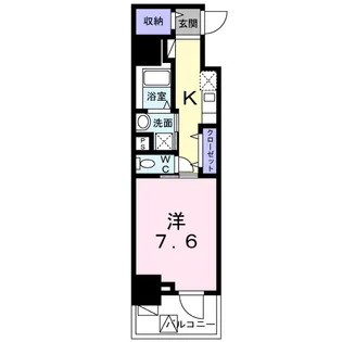 メイフェア【4階】の間取り