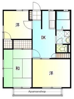 ハイツアイヴィ【2階】の間取り