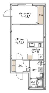 アーバンパーク方南町【1階】の間取り