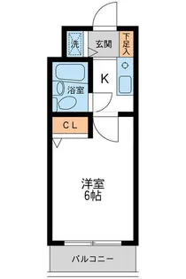 ウィンベルソロ梅ヶ丘【1階】の間取り