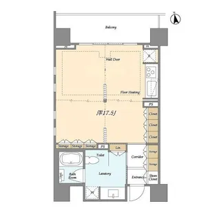 Mトリアノン【7階】の間取り