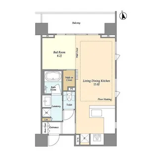 Mトリアノン【3階】の間取り