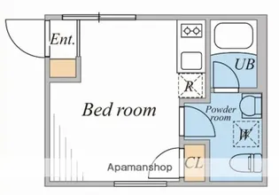 LEGALAND幡ヶ谷ANNEX【4階】の間取り