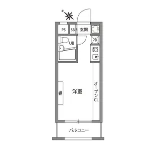 G APARTMENT【3階】の間取り