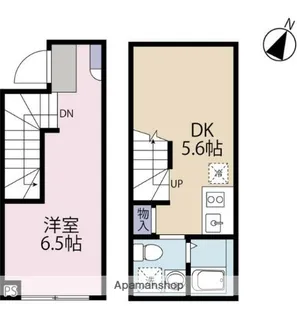 HJ PLACE NISHIHARA【1階】の間取り