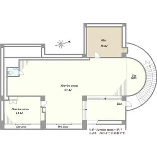 広尾アパートメント【B1号室】の間取り