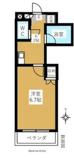 フルーレ下北沢【3階】の間取り