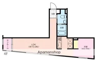 東京都世田谷区新町2丁目【マンション】の間取り