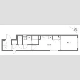エルファーロ中野富士見町【2階】の間取り