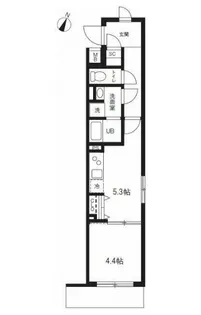 エルファーロ中野富士見町【1階】の間取り