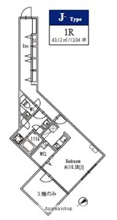 GRANPASEO下北沢【3階】の間取り