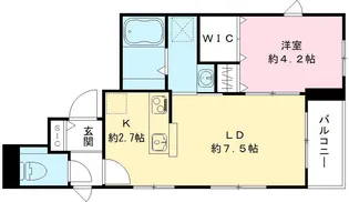 パセオ ヴィラ【3階】の間取り