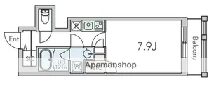 GRANDUO下北沢11【1階】の間取り