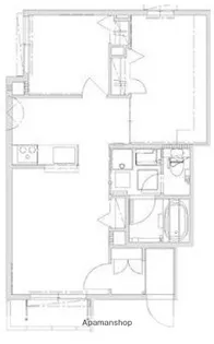 東京都杉並区方南1丁目【アパート】の間取り