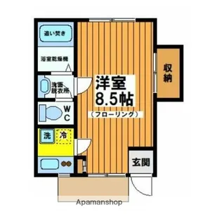 東京都杉並区高井戸東4丁目【アパート】の間取り