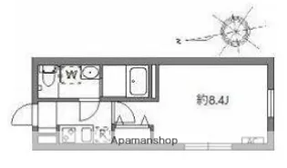 東京都中野区中央1丁目【マンション】の間取り