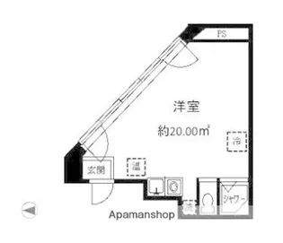 東京都杉並区梅里1丁目【マンション】の間取り