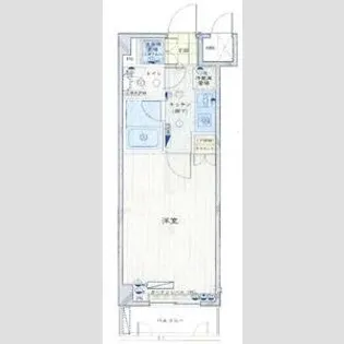 ルーブル下北沢【1階】の間取り
