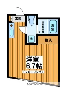 東京都世田谷区大原1丁目【アパート】の間取り