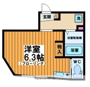 DIO下北沢【1階】の間取り