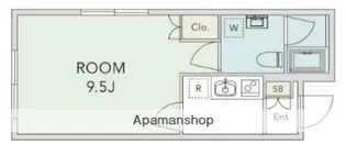 AZ SMART世田谷【4階】の間取り
