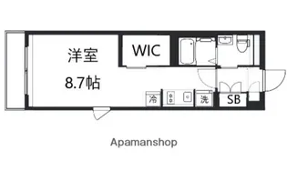 東京都世田谷区代沢2丁目【マンション】の間取り