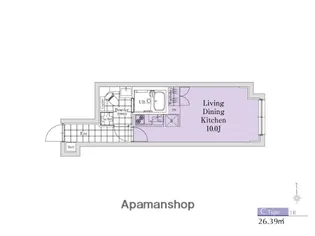 EXAM新中野Ⅱ【1階】の間取り