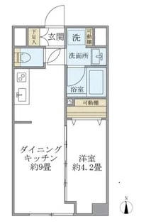 ISM中野坂上【5階】の間取り
