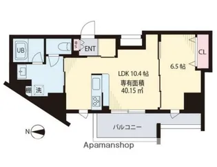 VEREDA NAKANO(ヴェレダ ナカノ)【4階】の間取り