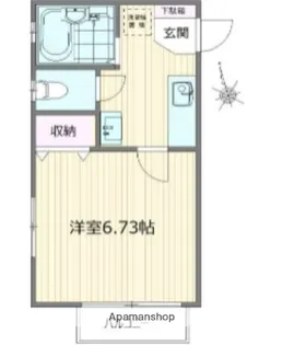 ライフステージ笹塚【1階】の間取り