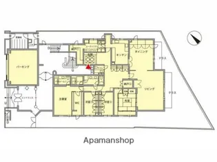 目黒三田トリニティー【1階】の間取り