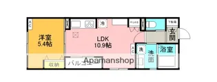 KOMAZAWA KOUEN TERRACE【1階】の間取り