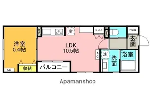 KOMAZAWA KOUEN TERRACE【2階】の間取り